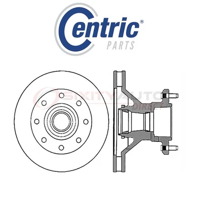 Centric C-TEK Disc Brake Rotor for 1989-1999 Chevrolet P30 3.9L 4.3L 4.8L nc Foto 1 de 4