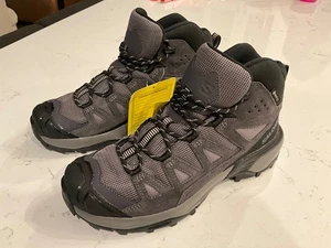 Mujer Talla 7 Salomon X Ultra 360 LTR Mid Gore-Tex (Tiburón/Nueve Hierro/Gris Nube) - Imagen 1 de 6