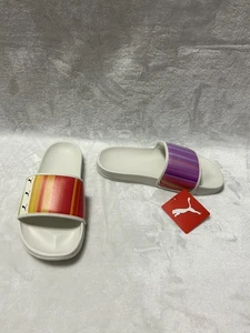 Damen Puma Leadcat FTR Rainbow Marshmallow Slide Sandalen Größe 6 - Bild 1 von 9