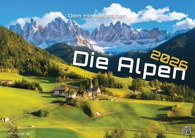 Die Alpen - dem Himmel so nah - 2026 - Kalender DIN A2 - GRATIS VERSAND - Bild 1 von 4