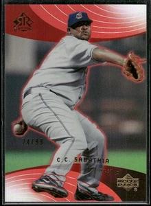 #49 CC Sabathia 2005 Upper Deck Reflections #/99 Red - Picture 1 of 2