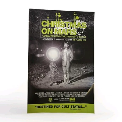 Christmas On Mars Flaming Lips 11 X 17“ Promo Poster 2008 VGC DS - Image 1 of 2