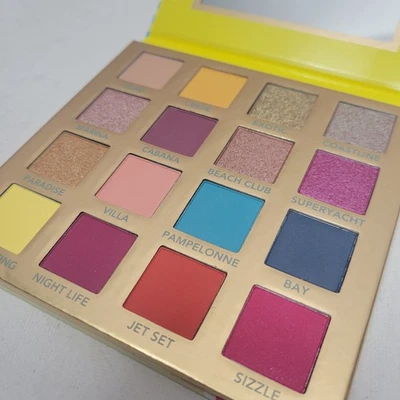 NEW Bh Cosmetics Summer in St Tropez 16 Color Eyeshadow Palette NO BOX - Image 1 of 4
