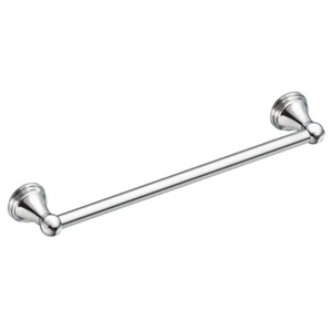 Moen Preston Collection Chrome 24-Inch Single Bathroom Towel Bar DN8424CH - Picture 1 of 1