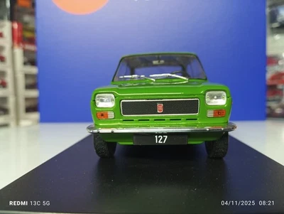 FIAT 127 1971 GREEN 1:24 Whitebox Auto Stradali Modellino Nuovo - Immagine 1 di 3