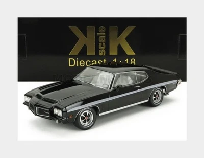 KK-SCALE KKDC181351 PONTIAC - GTO LEMANS RAM AIR COUPE 1972 - BLACK - 1/18 - Immagine 1 di 2