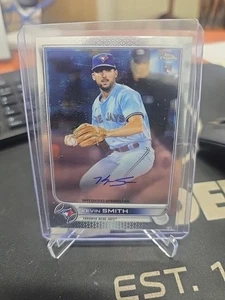 2022 Topps Chrome Kevin Smith #RA-KS On-Card Rookie Auto Toronto Blue Jays - Imagen 1 de 2