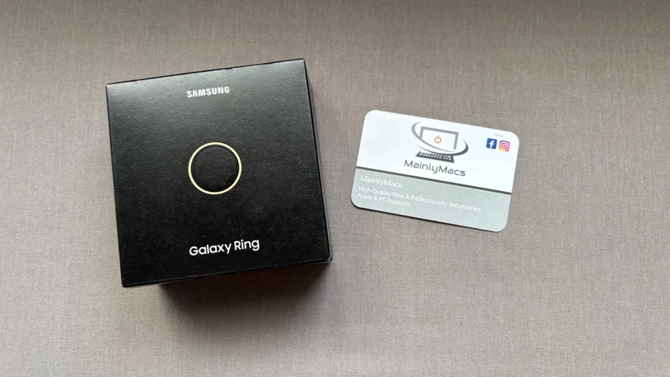 Samsung Galaxy Smart Ring - Titanium Gold - Gesundheitstracker - verschiedene Größen - Bild 1 von 4