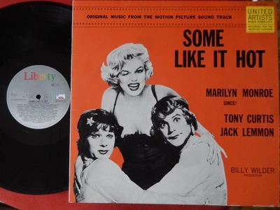 12 " LP , OST ; Marily Monroe , in ,, Manche mögens' heiß , Zustand lesen  ! - Bild 1 von 4