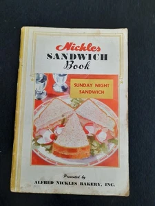 Libro de sándwiches de pan de níquel vintage - Imagen 1 de 3
