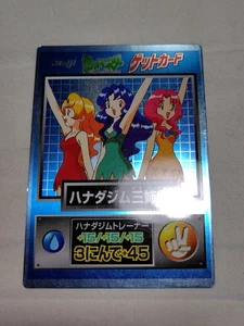 Hanada Gym Sister Pokemon Get Card Meiji Holo Pocket Monsters Japanese C815 - Picture 1 of 10