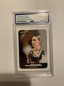 Paige Bueckers signiert SI Sports Illustrated für Kinder RC Flügel #1191 PSA/DNA Platte - Bild 1 von 2