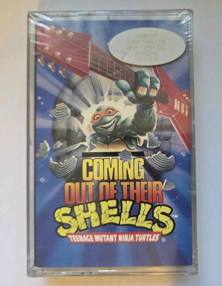 Vintage Teenage Mutant Ninja Turtles Coming Out of Their Shells (1990 Cassette) - Image 1 of 3