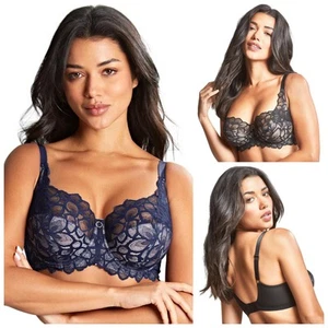 Panache Allure Biustonosz Pełna miseczka Fiszbinowy koronka Wygodna bielizna damska 10765 - Zdjęcie 1 z 35