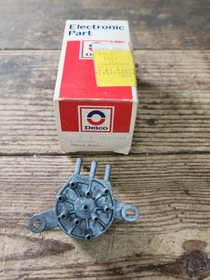 Válvula de vacío aire acondicionado calentador GM Delco 1978-1981 Chevrolet Impala Caprice 16005584 NOS Foto 1 de 4