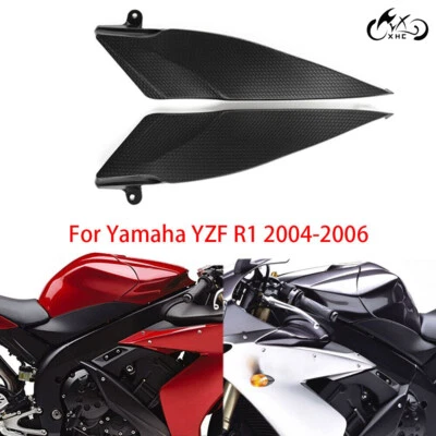 ABS Cowl Fairing Gas Tank Side Cover Panel Trim For Yamaha YZF R1 2004 2005 2006 - Image 1 of 4