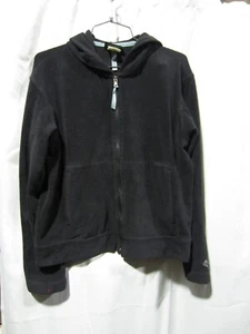 Vintage Patagonia Rhythm Full Zip Fleece Hoody Style 20901 Black Women's Medium - Picture 1 of 12