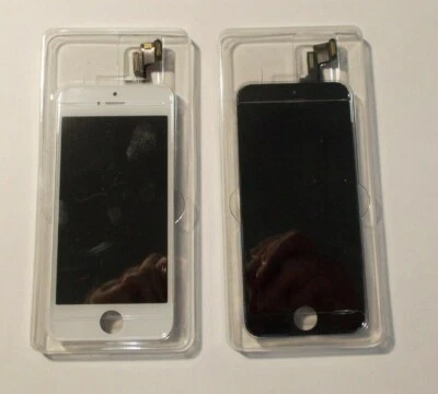 ЖК-экран сменный черный или белый 4 дюйма полный ЖК-дисплей в сборе для iPhone 5S/SE  - Изображение 1 из 2