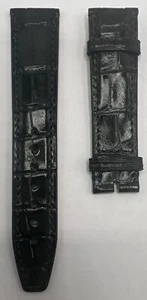 Santoni Green Alligator Leather 20-18 R Strap IWE14036 IWC Made In Italy - Picture 1 of 10