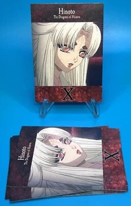 Raro Anime TV X Project Series Hinoto Tarjeta Promocional Pionero Animación CLAMP 2002 Ex - Imagen 1 de 2