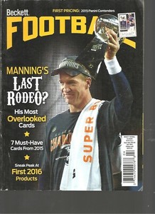 BECKETT FOOTBALL MAGAZINE APRIL 2018, VOL.29 # 4.