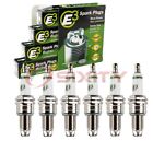 6 pc E3 Spark Plugs for 1967-1968 Toyota 2000GT 2.0L L6 Ignition Wire pl