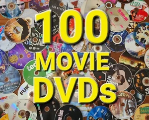 100 Assorted DVD LOT- Wholesale ALL Movies, NO Duplicates, GREAT Quality dvd's - Picture 1 of 5