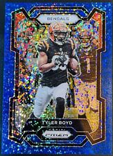 2023 Panini Prizm Football Tyler Boyd Blue Sparkle /96 #63 Cincinnati  Bengals