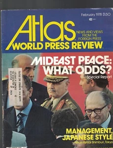 Atlas Magazine February 1978 Islam's Fundamentalist Wave Mideast Peace - Imagen 1 de 1