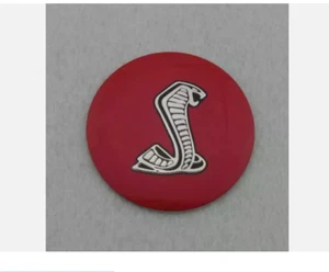 Set of 4pcs Set of 4 red Cobra Wheel Center Stickers 56MM For Ford RED COBRA - Picture 1 of 1