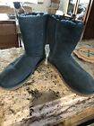 Ugg Sz 8 Wide Dark Teal Classic  Short II Ankle Boots