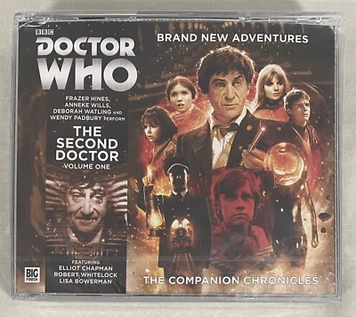 DOCTOR WHO THE SECOND Dr volume One 1 Companion Chronicles CD Big Finish CRACKED - Imagem 1 de 4