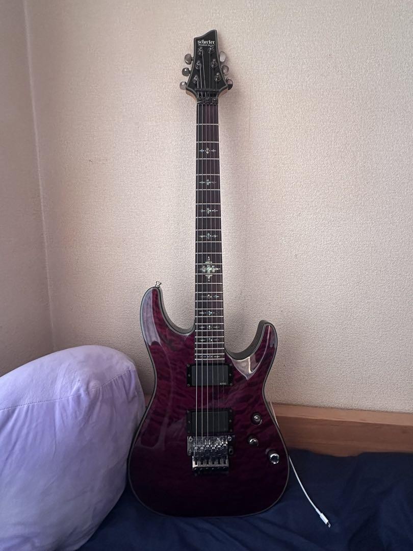 Schecter Diamond Series エレキギター パープル Schecter Diamond Series エレキギター パープル Schecter