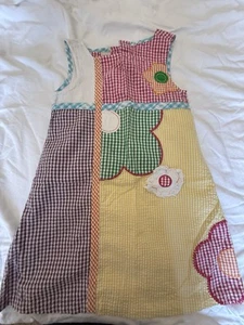 Copper Key Gingham Dress EUC Size 5 - Picture 1 of 6