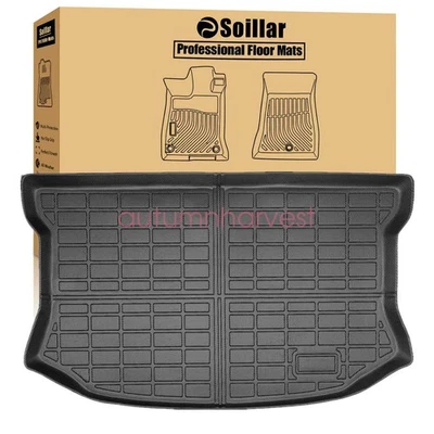 Cubierta de maletero de carga trasera TPE alfombrilla de cama para Toyota Prius C 2012-2019 impermeable Foto 1 de 4