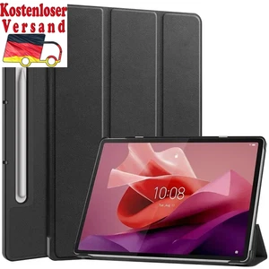 Case Tab P12 12.7 Inch 2023 Lightweight Tri-Folding Stand Leather Tablet Cover - Bild 1 von 12