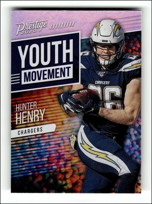 2020 Prestige Youth Movement #7 Hunter Henry - Image 1 of 2