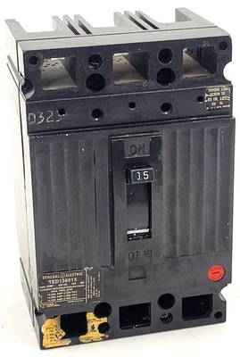 TED136015 GE 15 Amp 600 Volt Circuit Breaker - Next Day Option - Image 1 of 4