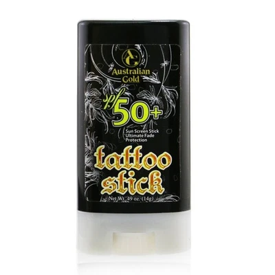 Australian Gold - Barra de tatuaje FPS 50+ 14 g/0,49 oz Foto 1 de 3