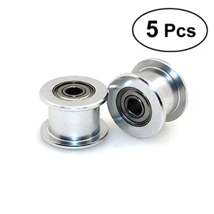 Polea loca de correa de distribución de aluminio sin dientes GT2 5 mm de diámetro para impresora 3D - Imagen 1 de 6