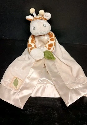 Jakka the Giraffe Little Expeditions Pelúcia Bebê Chocalho Acabamento de Cetim Amoroso - Imagem 1 de 4