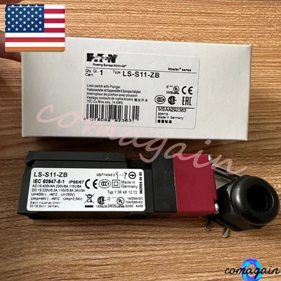 Interruptor de límite de posición de seguridad Fit Eaton LS-S11-ZB Actuador de llave 1NO-1NC Contacto Foto 1 de 4