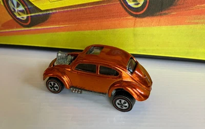 🔥Hot Wheels Redline Personalizado Volkswagen Naranja Brillante EE. UU. Todo Original🔥 Foto 1 de 4