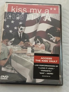 KISS My A** 13 Live Songs Vault Extras NEW Sealed DVD Gene Paul Ace Region Free - Imagen 1 de 2