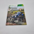 Farming Simulator 15 Video Game Xbox 360 **manual Only** Free P&p