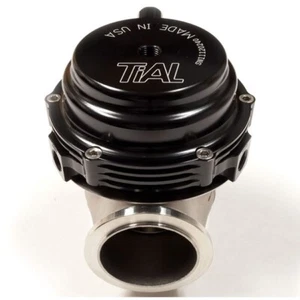 TiAL MV-R V-Band Wastegate Black (44mm, All Springs) w/ Clamps Part # 002949 - Picture 1 of 3