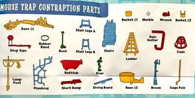 MouseTrap Game Replacement Pieces - Parts Mouse Trap MB 2021 - YOU PICK - Image 1 of 4
