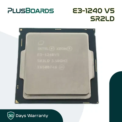 Intel Xeon E3-1240 V5 3.5GHz 4C LGA 1151 8MB 80W Skylake CPU Server Processor - Image 1 of 4