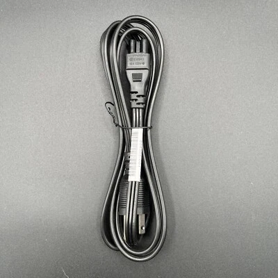 Standard 6ft 3 Prong AKA Mickey Mouse AC Power Cord - Image 1 of 4