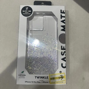 Case-Mate Apple iPhone 13 Pro Max/iPhone 12 Pro Max Case - Twinkle Stardust - Picture 1 of 2